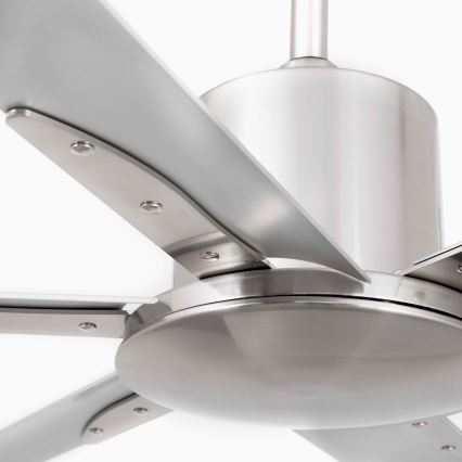 FARO 33465A - Ανεμιστήρας οροφής ANDROS XL ματ χρώμιο δ. 213 cm + τηλεχειριστήριο