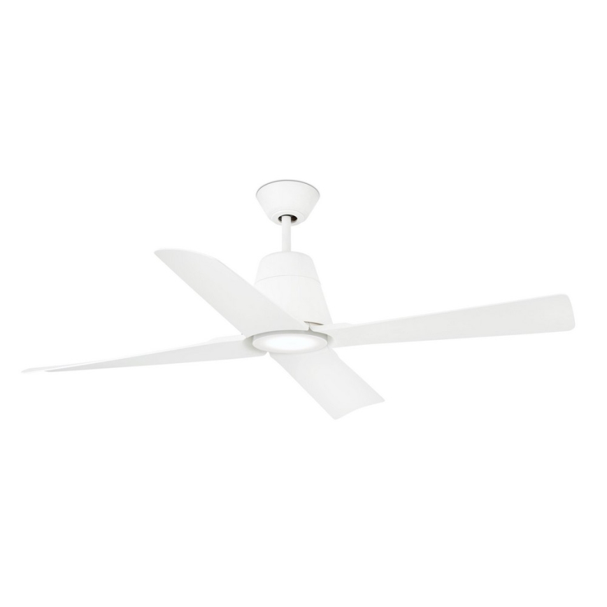 FARO 33480 - Ανεμιστήρας οροφής TYPHOON IP44 δ. 130 cm λευκό + τηλεχειριστήριο