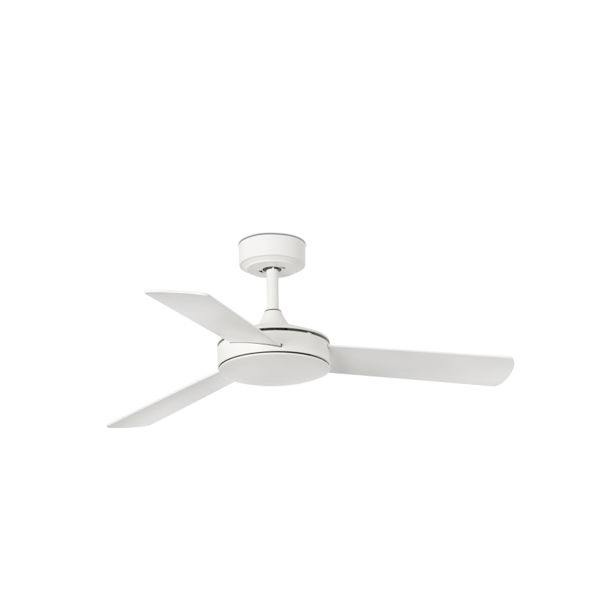 FARO 33603DCWT - Ανεμιστήρας οροφής MINI MALLORCA S καφέ/λευκό διάμετρος 106 cm Wi-Fi Tuya + τηλεχειριστήριο