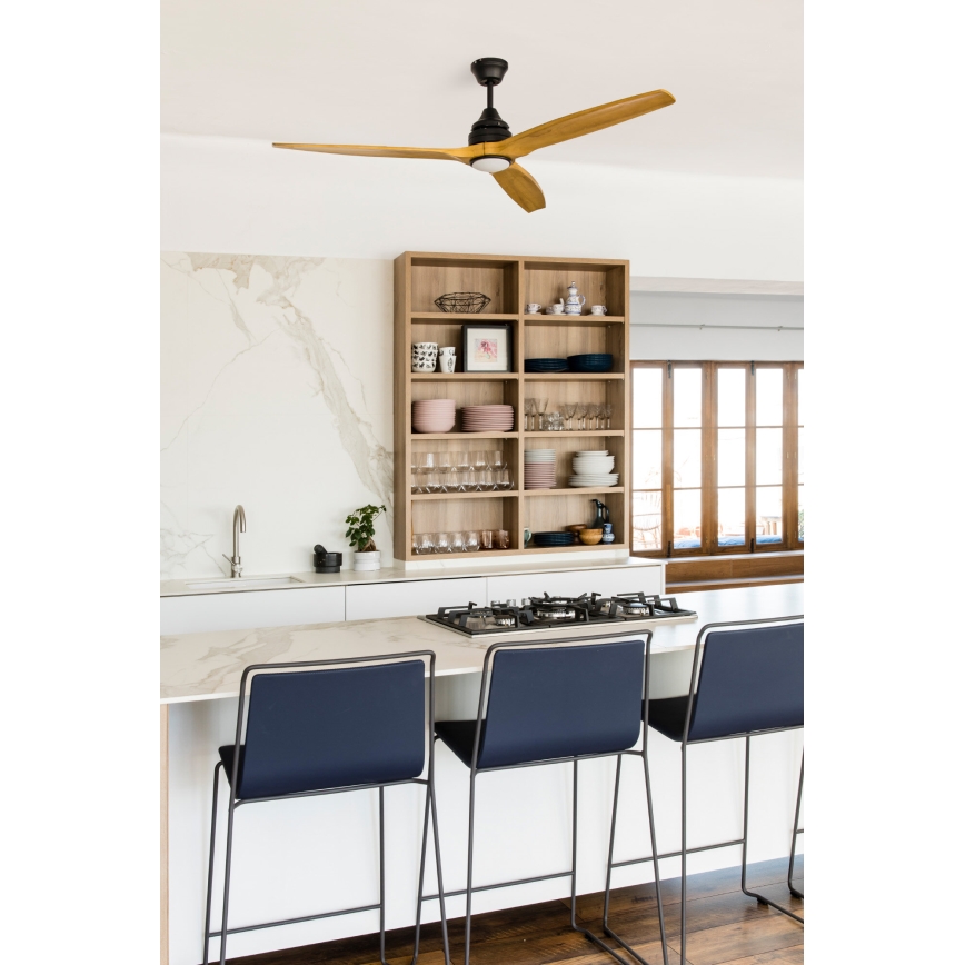 FARO 33719DC - Ρυθμιζόμενο LED οροφής ανεμιστήρας ALO LED/20W/230V 2700/4000/6500K διάμ. 152 εκ. + τηλεχειριστήριο