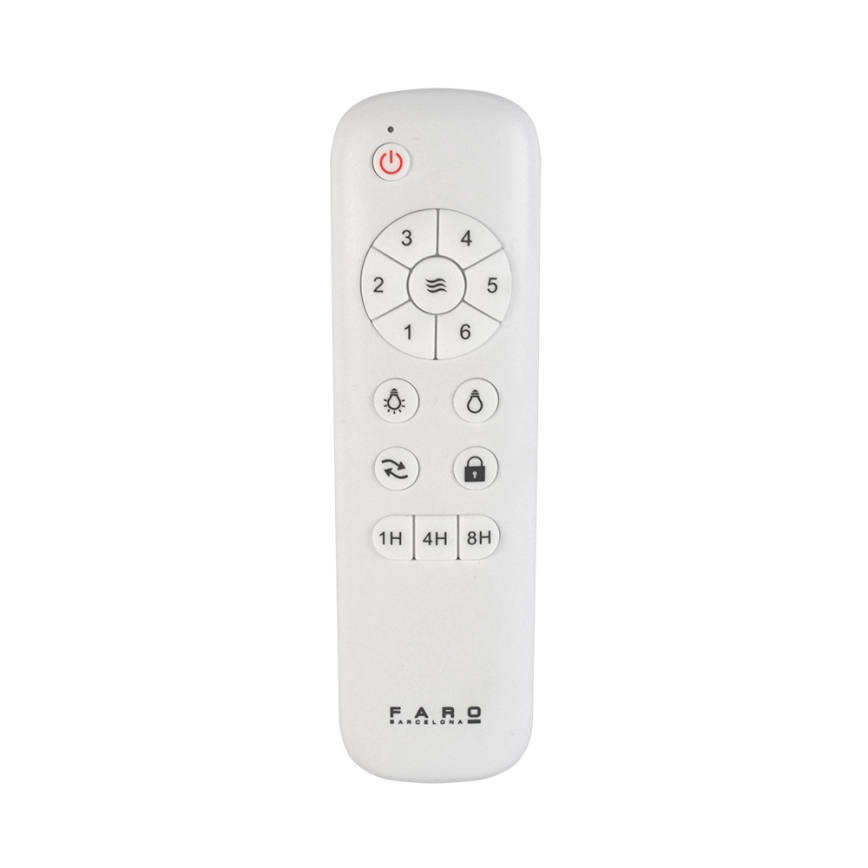 FARO 33725 - LED Ανεμιστήρας οροφής HYDRA LED/20W/230V + τηλεχειριστήριο