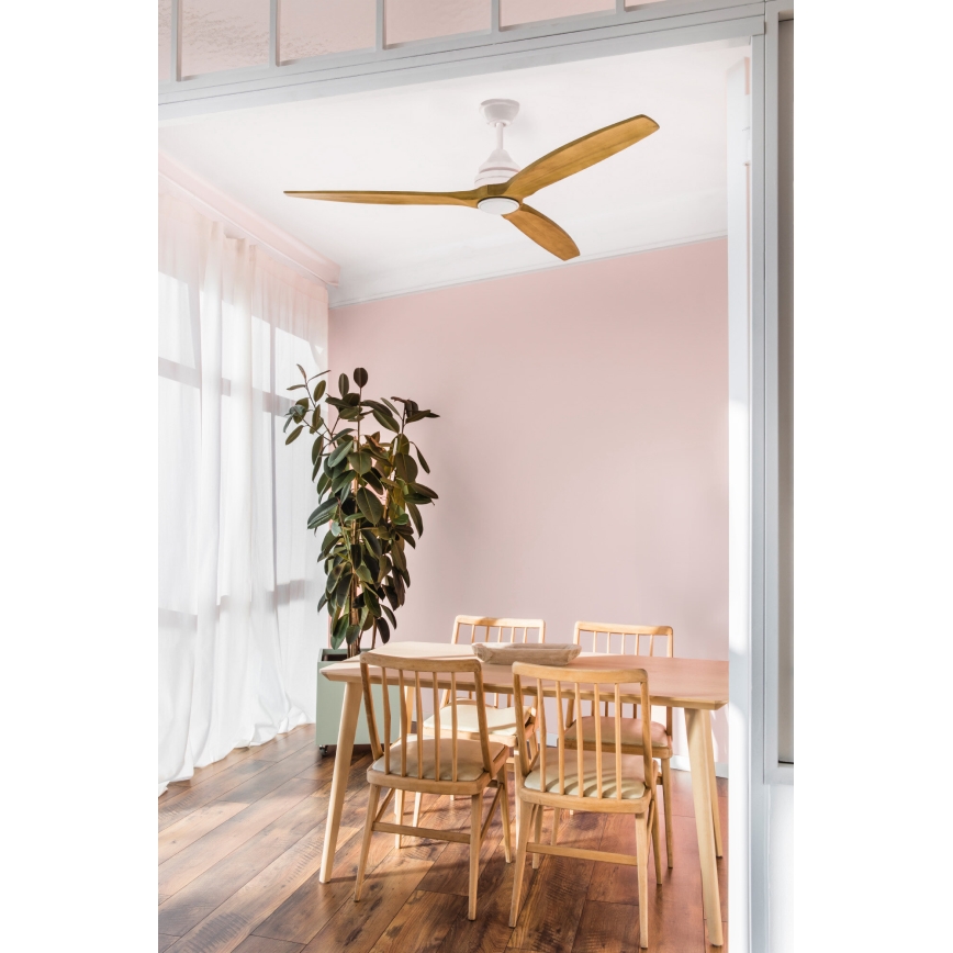 FARO 33727DC - Ανεμιστήρας LED Dimmable ALO LED/20W/230V 2700/4000/6500K δ. 152 cm + τηλεχειριστήριο