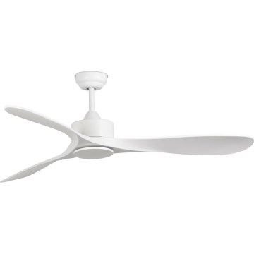FARO 33750DCWT - Ανεμιστήρας οροφής LUZON L λευκό διάμετρος 132 cm Wi-Fi Tuya + τηλεχειριστήριο