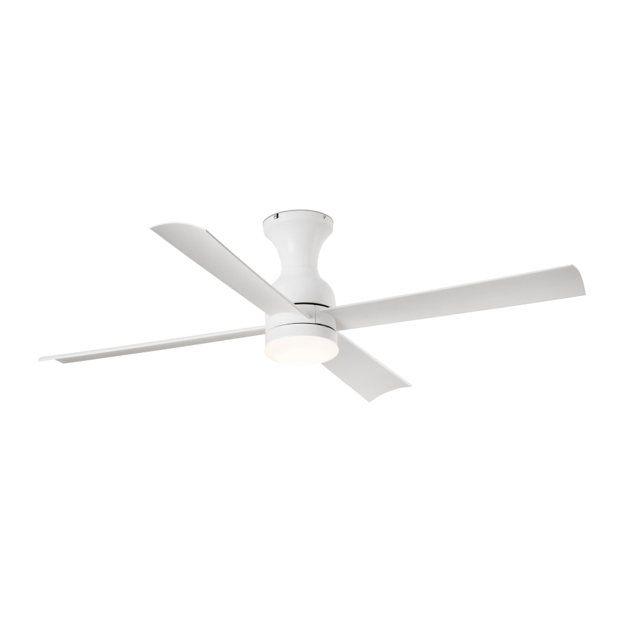 FARO 33756 - Ανεμιστήρας οροφής LED FRASER LED/16W/230V λευκό δ. 120 cm + τηλεχειριστήριο