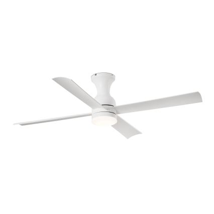 FARO 33756 - Ανεμιστήρας οροφής LED FRASER LED/16W/230V λευκό δ. 120 cm + τηλεχειριστήριο