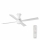 FARO 33756 - Ανεμιστήρας οροφής LED FRASER LED/16W/230V λευκό δ. 120 cm + τηλεχειριστήριο