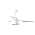 FARO 33760WT-22 - Ρυθμιζόμενος οροφής ανεμιστήρας AMELIA L CONE LED/20W/230V 2700/3500/5000K λευκός pr. 132 cm Wi-Fi Tuya + τηλεχειριστήριο
