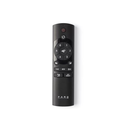FARO 33760WT - Ανεμιστήρας οροφής AMELIA L λευκό διάμετρος 132 cm Wi-Fi Tuya + τηλεχειριστήριο
