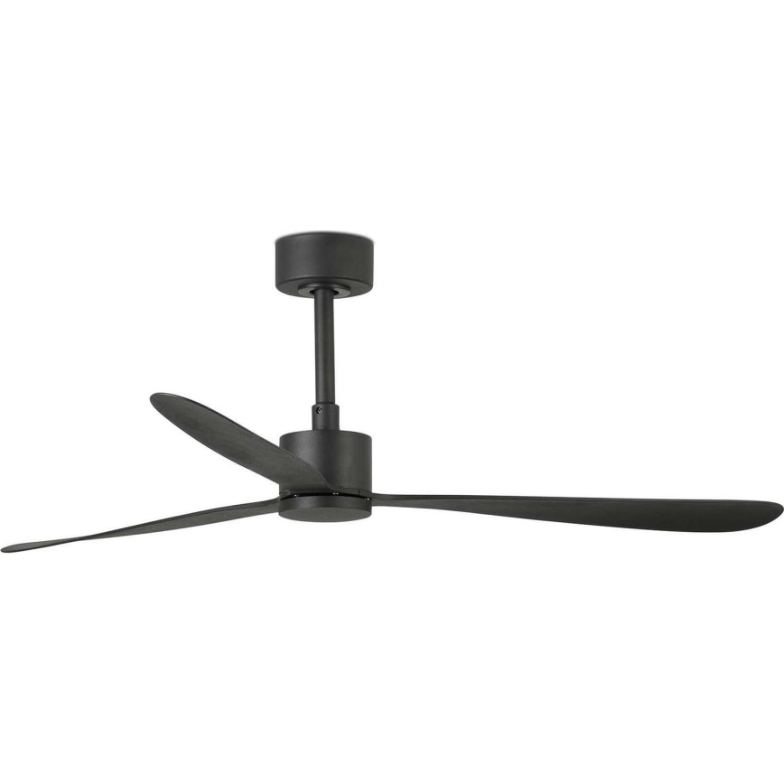 FARO 33761WT - Ανεμιστήρας οροφής AMELIA L μαύρο διάμετρος 132 cm Wi-Fi Tuya + τηλεχειριστήριο