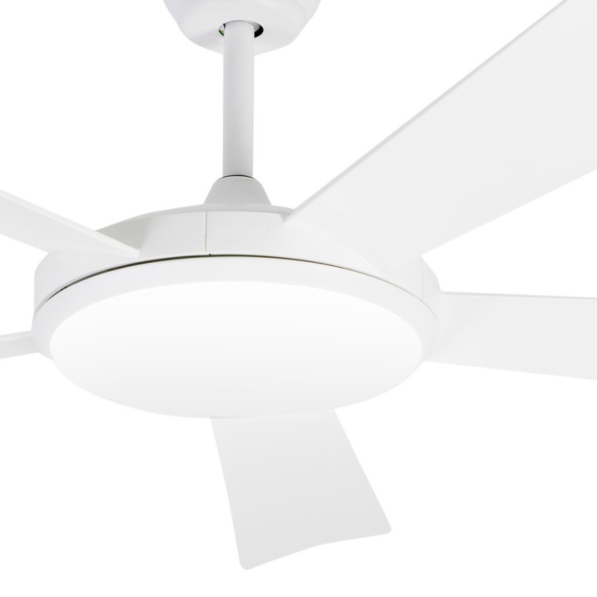 FARO 33803 - Ανεμιστήρας οροφής LED SAONA LED/24W/230V λευκό δ. 132 cm + τηλεχειριστήριο