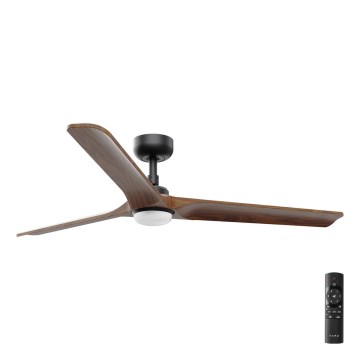 FARO 33809-1TW - Ρυθμιζόμενος ανεμιστήρας οροφής LED HEYWOOD LED/10W/230V 2700/4000/6500K διάμ. 132 εκ. με τηλεχειριστήριο