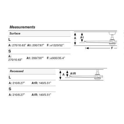FARO 33809WT1S - LED ανεμιστήρας οροφής HEYWOOD L με ρυθμιζόμενο φωτισμό LED/10W/230V 2700/3000/4000K Ø 132 cm ξύλο/μαύρο Wi‑Fi Tuya + τηλεχειριστήριο