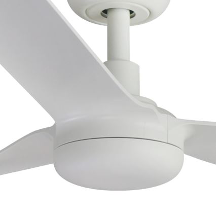 FARO 33814WT - Ανεμιστήρας οροφής PUNT M λευκό διάμετρος 132 cm Wi-Fi Tuya + τηλεχειριστήριο