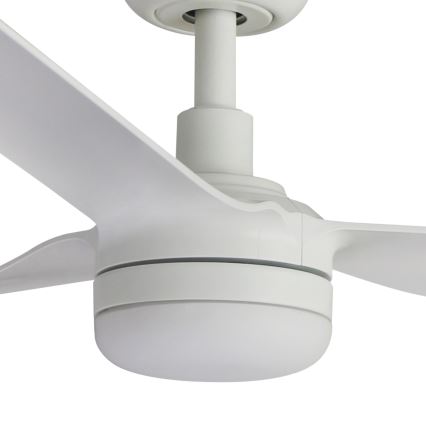 FARO 33814WT1S - Ρυθμιζόμενος ανεμιστήρας οροφής LED PUNT M LED/18W/230V 2700/3000/4000K διάμ. 132 cm λευκός Wi‑Fi Tuya + τηλεχειριστήριο