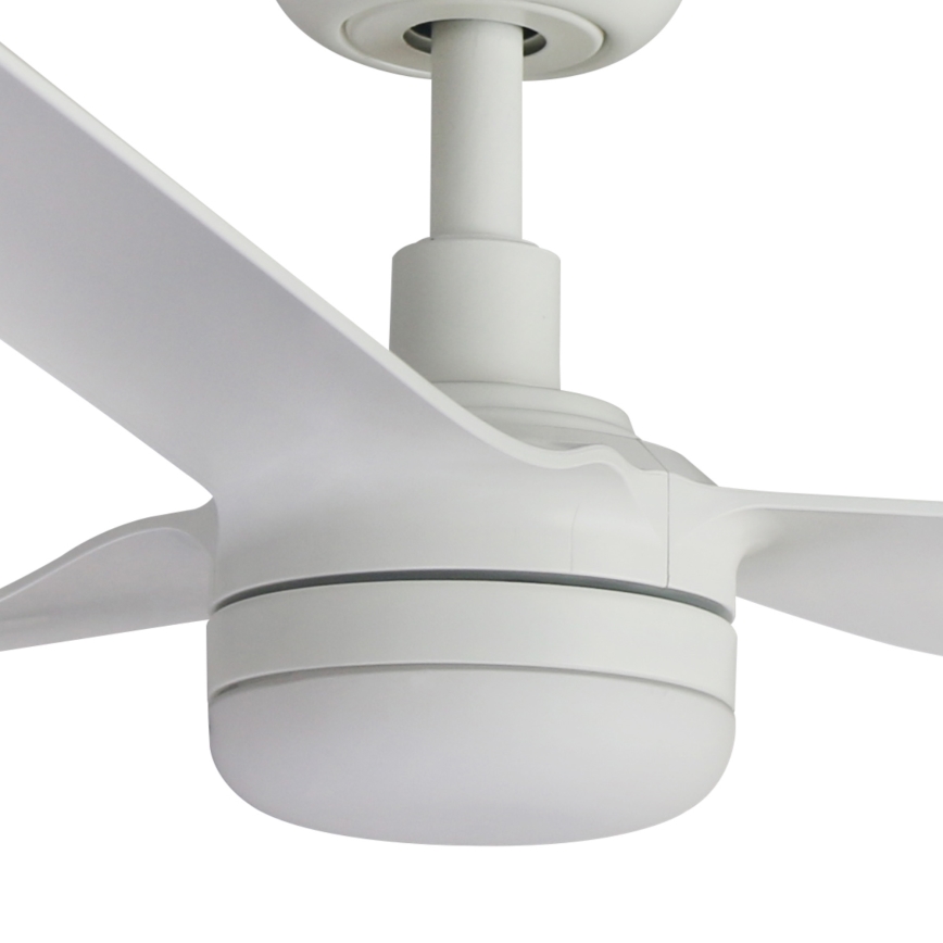 FARO 33814WT1S - Ρυθμιζόμενος ανεμιστήρας οροφής LED PUNT M LED/18W/230V 2700/3000/4000K διάμ. 132 cm λευκός Wi‑Fi Tuya + τηλεχειριστήριο