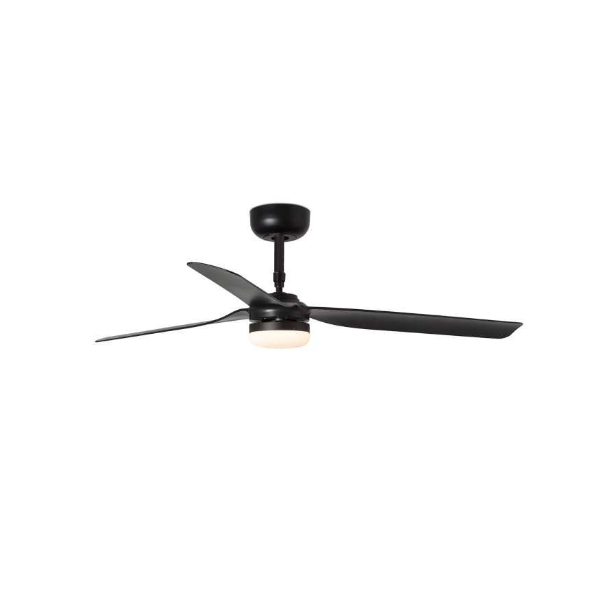 FARO 33815WT-21 - Ανεμιστήρας οροφής PUNT M LED/18W/230V 2700/3000/4000K με ρυθμιζόμενο LED φωτισμό, μαύρος Ø 132 cm Wi‑Fi Tuya + τηλεχειριστήριο