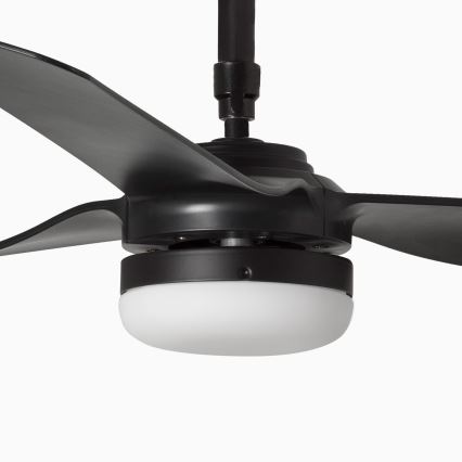 FARO 33815WT-21 - Ανεμιστήρας οροφής LED Dimmable PUNT M LED/18W/230V 3000/4200/6500K μαύρο διάμετρος 132 cm Wi-Fi Tuya + τηλεχειριστήριο