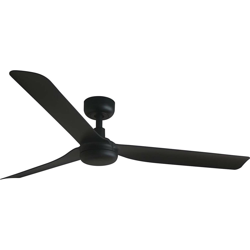 FARO 33815WT - Ανεμιστήρας οροφής PUNT M μαύρο διάμετρος 132 cm Wi-Fi Tuya + τηλεχειριστήριο