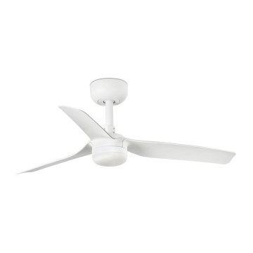 FARO 33820-1TW - Ανεμιστήρας οροφής MINI PUNT με ρυθμιζόμενο φωτισμό LED/10W 2700/3000/4000K, λευκός, Ø 90 cm + τηλεχειριστήριο