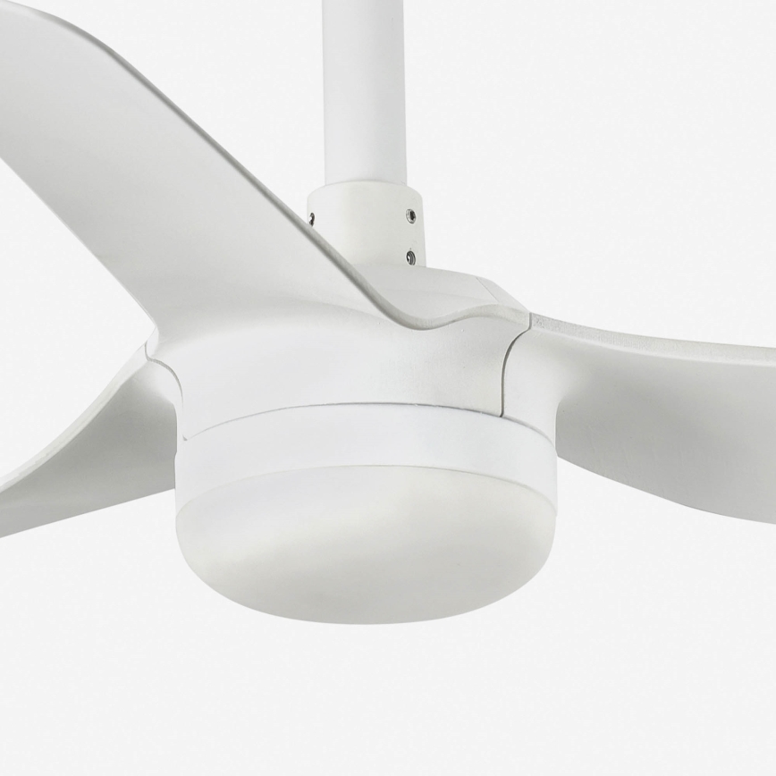 FARO 33820-1TW - Ανεμιστήρας οροφής MINI PUNT με ρυθμιζόμενο φωτισμό LED/10W 2700/3000/4000K, λευκός, Ø 90 cm + τηλεχειριστήριο