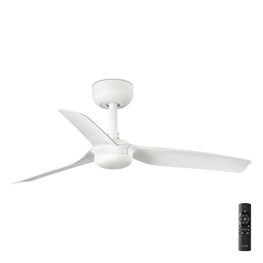 FARO 33820 - Ανεμιστήρας οροφής MINI PUNT S λευκό διάμετρος 90 cm + τηλεχειριστήριο
