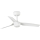 FARO 33820WT-1TW - Ανεμιστήρας οροφής LED Dimmable MINI PUNT S LED/10W/230V 2700/4000/6000K λευκό διάμετρος 90 cm Wi-Fi Tuya + τηλεχειριστήριο