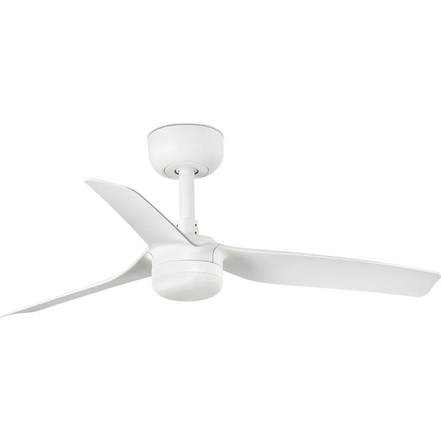 FARO 33820WT-1TW - Ανεμιστήρας οροφής LED Dimmable MINI PUNT S LED/10W/230V 2700/4000/6000K λευκό διάμετρος 90 cm Wi-Fi Tuya + τηλεχειριστήριο