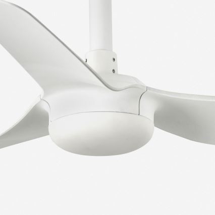 FARO 33820WT - Ανεμιστήρας οροφής MINI PUNT S λευκό διάμετρος 90 cm Wi-Fi Tuya + τηλεχειριστήριο