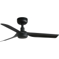FARO 33822WT - Ανεμιστήρας οροφής MINI PUNT S μαύρο διάμετρος 90 cm Wi-Fi Tuya + τηλεχειριστήριο