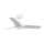 FARO 33824WT-1TW - Ανεμιστήρας οροφής LED Dimmable HEY S LED/10W/230V 2700/4000/6000K λευκό διάμετρος 90 cm Wi-Fi Tuya + τηλεχειριστήριο