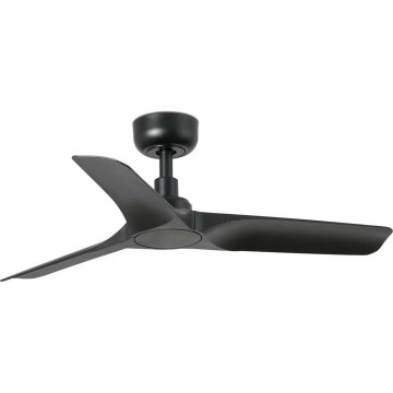 FARO 33825WT - Ανεμιστήρας οροφής HEY S μαύρο διάμετρος 90 cm Wi-Fi Tuya + τηλεχειριστήριο