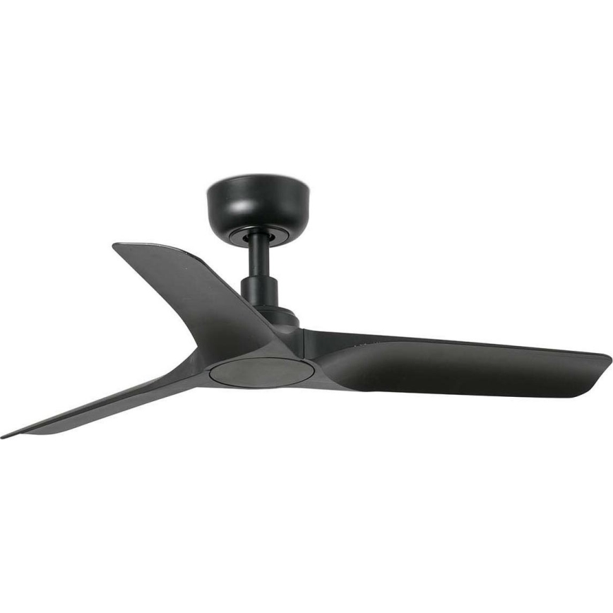 FARO 33825WT - Ανεμιστήρας οροφής HEY S μαύρο διάμετρος 90 cm Wi-Fi Tuya + τηλεχειριστήριο