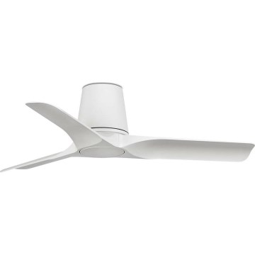 FARO 33826WT - Ανεμιστήρας οροφής HEY TUB S λευκό διάμετρος 90 cm Wi-Fi Tuya + τηλεχειριστήριο