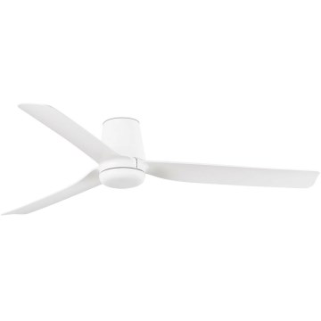 FARO 33828WT - Ανεμιστήρας οροφής PUNT TUB M λευκό διάμετρος 132 cm Wi-Fi Tuya + τηλεχειριστήριο