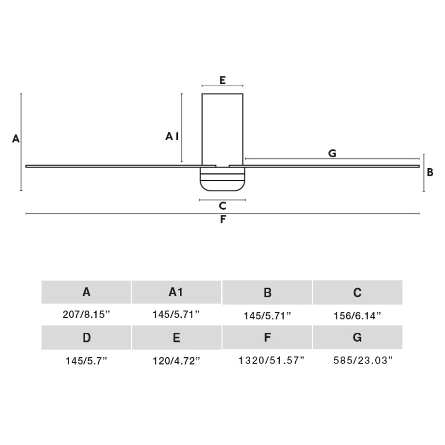 FARO 33829WT-1TW - Ανεμιστήρας οροφής LED Dimmable PUNT TUB M LED/18W/230V 3000/4200/6500K καφέ/λευκό διάμετρος 132 cm Wi-Fi Tuya + τηλεχειριστήριο
