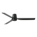 FARO 33830 - Ανεμιστήρας οροφής PUNT TUB M μαύρο διάμετρος 130 cm + τηλεχειριστήριο