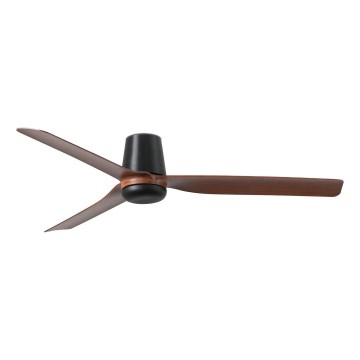 FARO 33831 - Ανεμιστήρας οροφής PUNT TUB M καφέ/μαύρο διάμετρος 130 cm + τηλεχειριστήριο