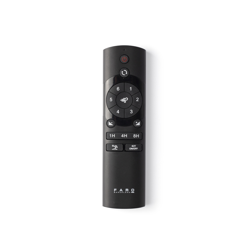 FARO 34194 - Ανεμιστήρας οροφής ROCKER M Ø 132 cm λευκός + τηλεχειριστήριο