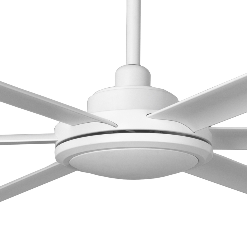 FARO 34202 - Ανεμιστήρας οροφής ROTTERDAM XL λευκό διάμετρος 200 cm + τηλεχειριστήριο