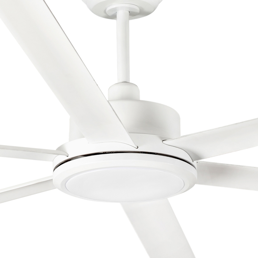 FARO 34206 - Ανεμιστήρας οροφής ROTTERDAM XXL λευκό διάμετρος 250 cm + τηλεχειριστήριο
