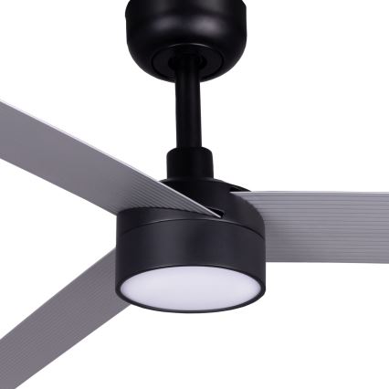 FARO 342871S - LED ανεμιστήρας οροφής με ρυθμιζόμενο φωτισμό CRUISER XL LED/18W/230V 2700/3000/4000K διάμ. 160 cm γκρι/μαύρο + τηλεχειριστήριο