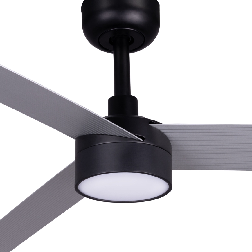 FARO 342871S - LED ανεμιστήρας οροφής με ρυθμιζόμενο φωτισμό CRUISER XL LED/18W/230V 2700/3000/4000K διάμ. 160 cm γκρι/μαύρο + τηλεχειριστήριο