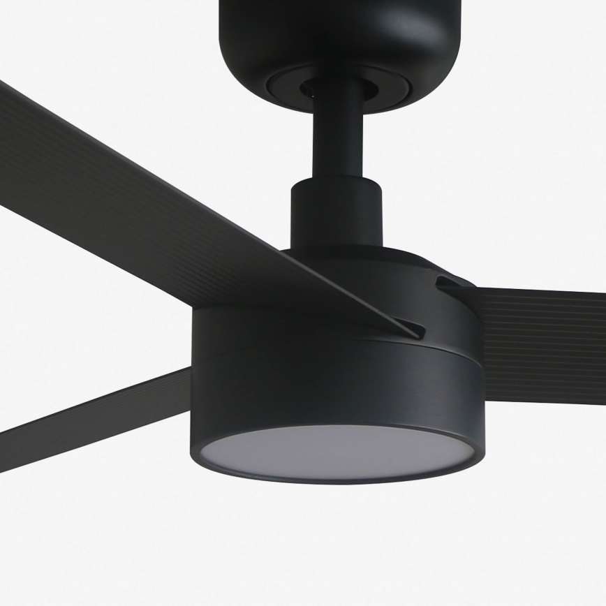 FARO 34289WT1S - Ρυθμιζόμενος ανεμιστήρας οροφής με LED CRUISER S LED/18W/230V 2700/3000/4000K διάμ. 106 cm μαύρος Wi-Fi Tuya + τηλεχειριστήριο