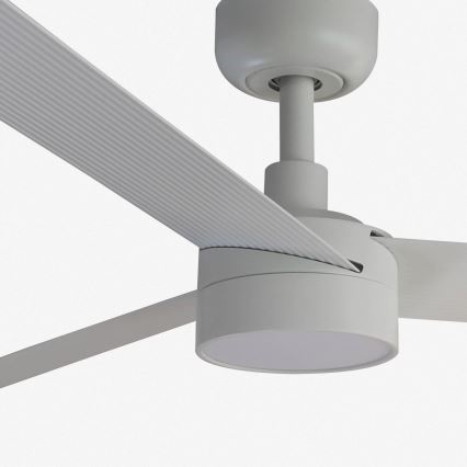 FARO 34290WT1S - Ρυθμιζόμενος ανεμιστήρας οροφής με LED CRUISER L LED/18W/230V 2700/3000/4000K Ø 132 cm λευκό Wi-Fi Tuya + τηλεχειριστήριο