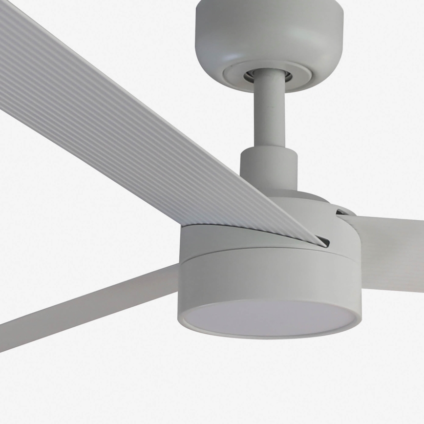 FARO 34290WT1S - Ρυθμιζόμενος ανεμιστήρας οροφής με LED CRUISER L LED/18W/230V 2700/3000/4000K Ø 132 cm λευκό Wi-Fi Tuya + τηλεχειριστήριο