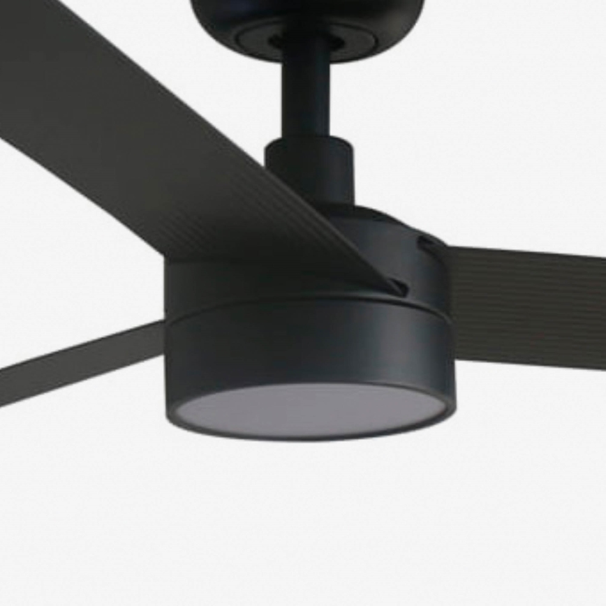 FARO 34293WT1S - Ρυθμιζόμενος ανεμιστήρας οροφής LED CRUISER XL LED/18W/230V 2700/3000/4000K διάμ. 160 cm μαύρος Wi-Fi Tuya + τηλεχειριστήριο