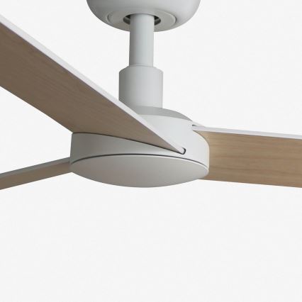 FARO 34295WP - Ανεμιστήρας οροφής RUDDER S λευκό διάμετρος 106 cm SMART + τηλεχειριστήριο