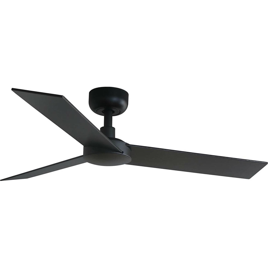 FARO 34296WT - Ανεμιστήρας οροφής RUDDER S μαύρο/καφέ διάμετρος 106 cm Wi-Fi Tuya + τηλεχειριστήριο