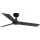 FARO 34296WT - Ανεμιστήρας οροφής RUDDER S μαύρο/καφέ διάμετρος 106 cm Wi-Fi Tuya + τηλεχειριστήριο