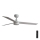FARO 34297-1TW - Ρυθμιζόμενος ανεμιστήρας οροφής LED RUDDER L LED/20W/230V 2700/4000/6500K διάμετρος 132 εκ. με τηλεχειριστήριο